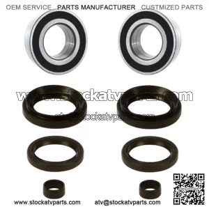 Both Front Wheel Bearing Seal Kits for 88-00 Honda TRX300FW Fourtrax 4x4 (For: Honda)