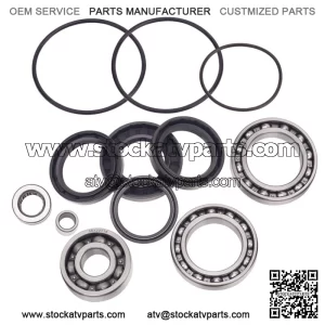 Rear Axle Wheel Bearings and Seals Kit for Honda FourTrax 300 TRX300 1988-2000 (For: Honda)