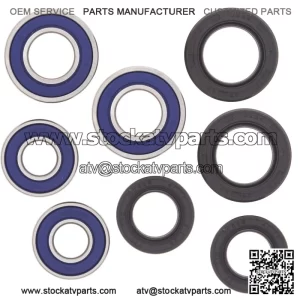 Both Front Wheel Bearing Seal for Suzuki LTZ400 LT-Z400 2003-2009