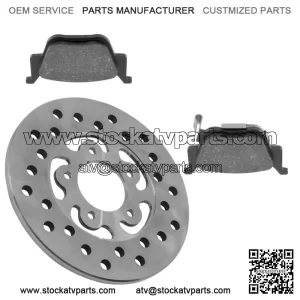 43250-HN8-003 43251-HN8-B01 43251-HR6-MF1 Rear Brake Disc w/ Brake Pad for Honda