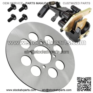 Rear Right Brake Disc with Bolts & Caliper for Yamaha Blaster 200 2003-2006