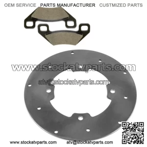 Front left or Right Brake Disc w/Pads For Arctic Cat WILDCAT X 2013-2014