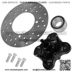 Rear L/R Wheel Hub Stud w/Disc &Bearing Polaris RZR 570 2014-16/ ACE 900 SP 2016