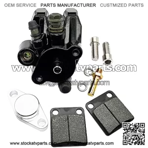 Rear Brake Caliper For Suzuki Quadsport Quadracer Quadrunner 230 250 Z400 450 500 LT 230S 230E 250S 250R 500R LTZ 400 400Z LTR450 LTF230 with Pads