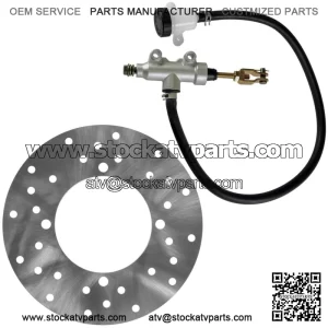 Rear Brake Disc and Master Cylinder Assy. for Polaris 1912301 5248250 (For: Polaris Sportsman 570)