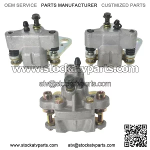 Front & Rear Brake Calipers Pads For Polaris Sportsman 450 500 570 800 2007-2009