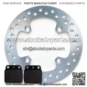 Rear Brake Disc Rotor + Pads for Suzuki LTZ 400 LTZ400 Quadsport (2003-2014) NEW