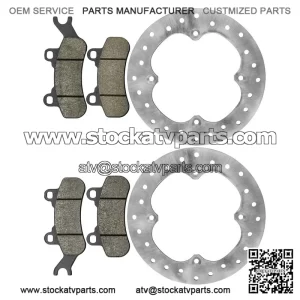 Can-Am Maverick X3 Max R 2018-2019 Front/Rear Brake Rotor w/Pads