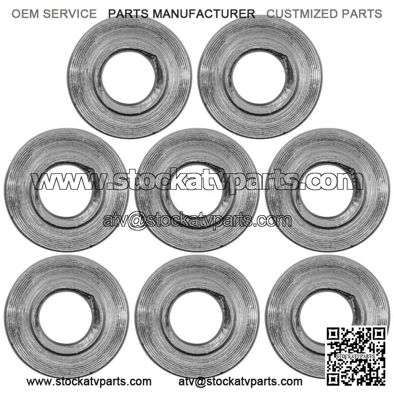 Rear Upper Arm Pivot Collar for Honda Rincon 680 TRX680FA TRX680FGA 2006-2014 8x - Image 4