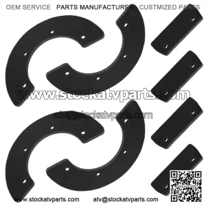 Rubber Auger Paddles & Scraper Bars (4) Pack for Honda 72521-730-003