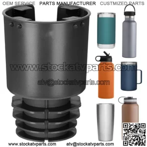 Car Cup Holder Adapter Expander Large Bottle Drink Holder For UTV Golf Cart Boat