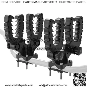 ATV Gun Holder Tool Rack Bow Rifle Rack Mount For UTV Polaris Sportsman Yamaha