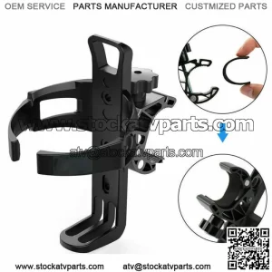Cup Holder Drink Beverage Mount 360 Swivel FOR Universal ATV UTV Bike Wheelchair