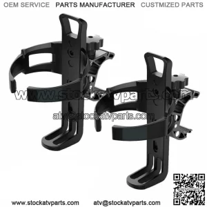 2PCS Cup Holder Drink Bottle Cage for Bike ATV UTV Boat Wheelchair Honda Yamaha