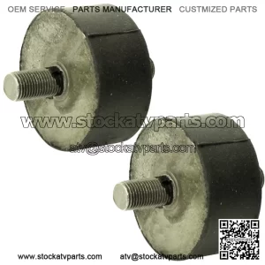 2 Engine Top Mount Isolator Rubbers for Polaris Sportsman 800 EFI 2005-2007 (For: Polaris Sportsman 800)