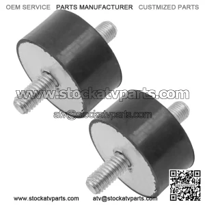 Set of 2 Rear Engine Mount Isolators for Polaris Sportsman 800 HO EFI 2005-2014 (For: Polaris Sportsman 800)