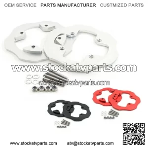 CNC Dual Sprocket Guard Chain Protectors For Honda TRX450ER TRX 450ER 2006-2014 (For: Honda)