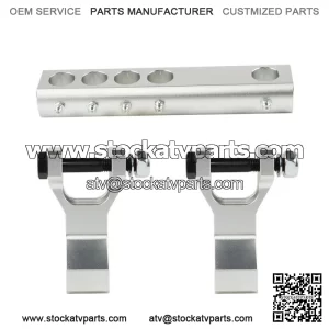 Silver Lowering Drop Kit Billet For Yamaha Warrior Banshee 350 YFZ350 YFM350X