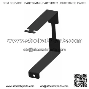 Polaris Ranger Battery Strap Bracket, Galvanized, Genuine OEM Part 5257827, Qty 1