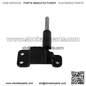 Polaris Ranger Hinge, Lower, Left Side, Matte Black, Genuine OEM Part 1018772-458, Qty 1