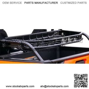 Storage Dump Bed Cargo Rack with Bed Rails for Polaris General 1000 and General 4