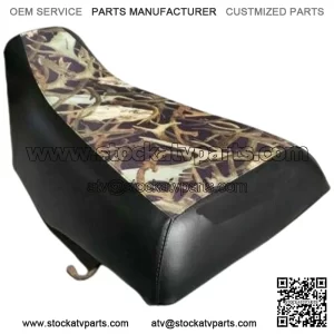 HONDA TRX300 Fourtrax Seat Cover in HORNZ & BLACK Camo Marine Grade Skin  (ST) (For: Honda)