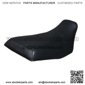 HONDA TRX300 Fourtrax Seat Cover in BLACK marine vinyl Skin Outdoor (ST) (For: Honda)