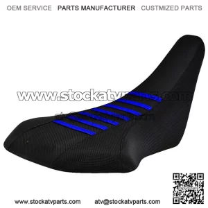 2003-2008 Suzuki LTZ 400 Z400 Gripper Seat cover Black/Blue Ribs Enjoy Mfg #207