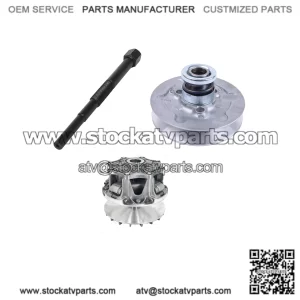 Primary/Secondary Clutch Assembly & Puller Tool Kit for Kawasaki Brute Force 750/650, Mule, Prairie & More C OEM 49093-0040, 49094-0005, 57001-1404 Compatible