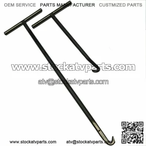 NEW 2-PCS EXHAUST SPRING PULLER SET UNIVERSAL 2 STROKE ATV UTV HANDLE HOOK TOOL