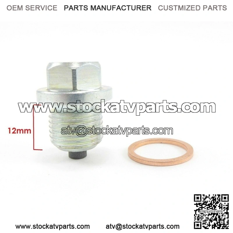 Oil Drain Plug Magnetic 14mm x 1.25mm x 12mm 73-1595c - Image 2