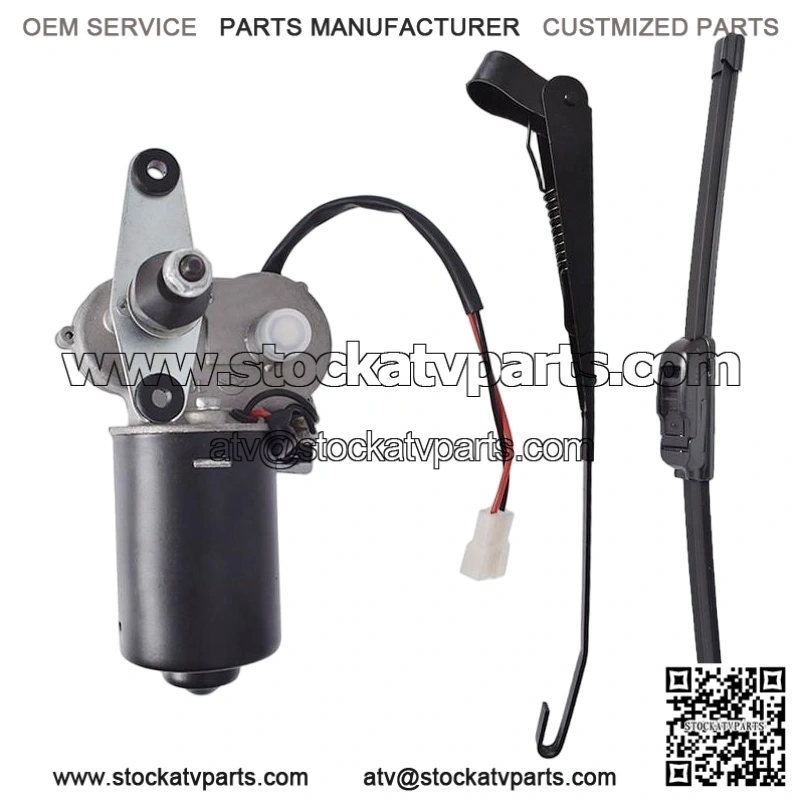 UTV 12V Electric Windshield Wiper Motor Kit for RZR Kawasaki