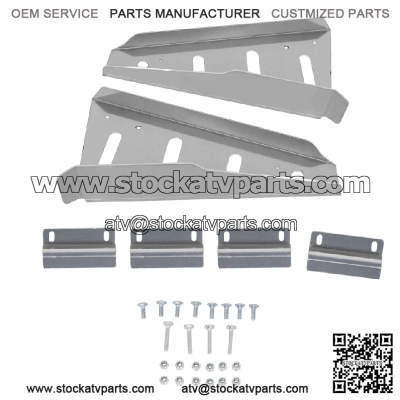 Front Lower A - Arm Guards For 2014-2018 UTV RZR 1000 XP Protection Pair - Image 3