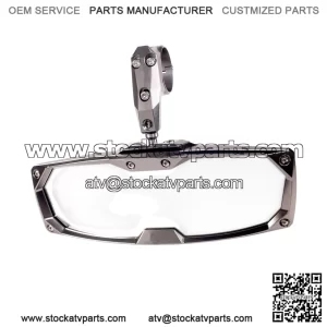 1.75-Inch Round Tube Billet Aluminum Rearview Mirror for Polaris Ranger