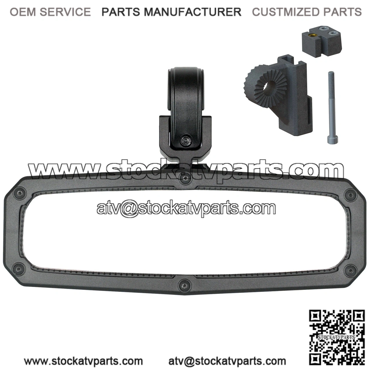 Rearview Mirror Compatible with Kawasaki Teryx - Image 3