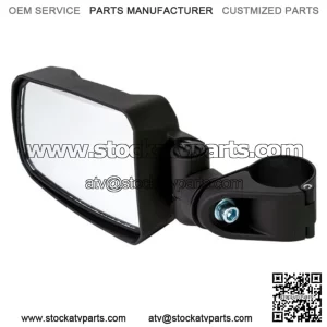 1.75-Inch Round Tube Side View Mirror (Pair ?C Cast Aluminum) for YXZ Models