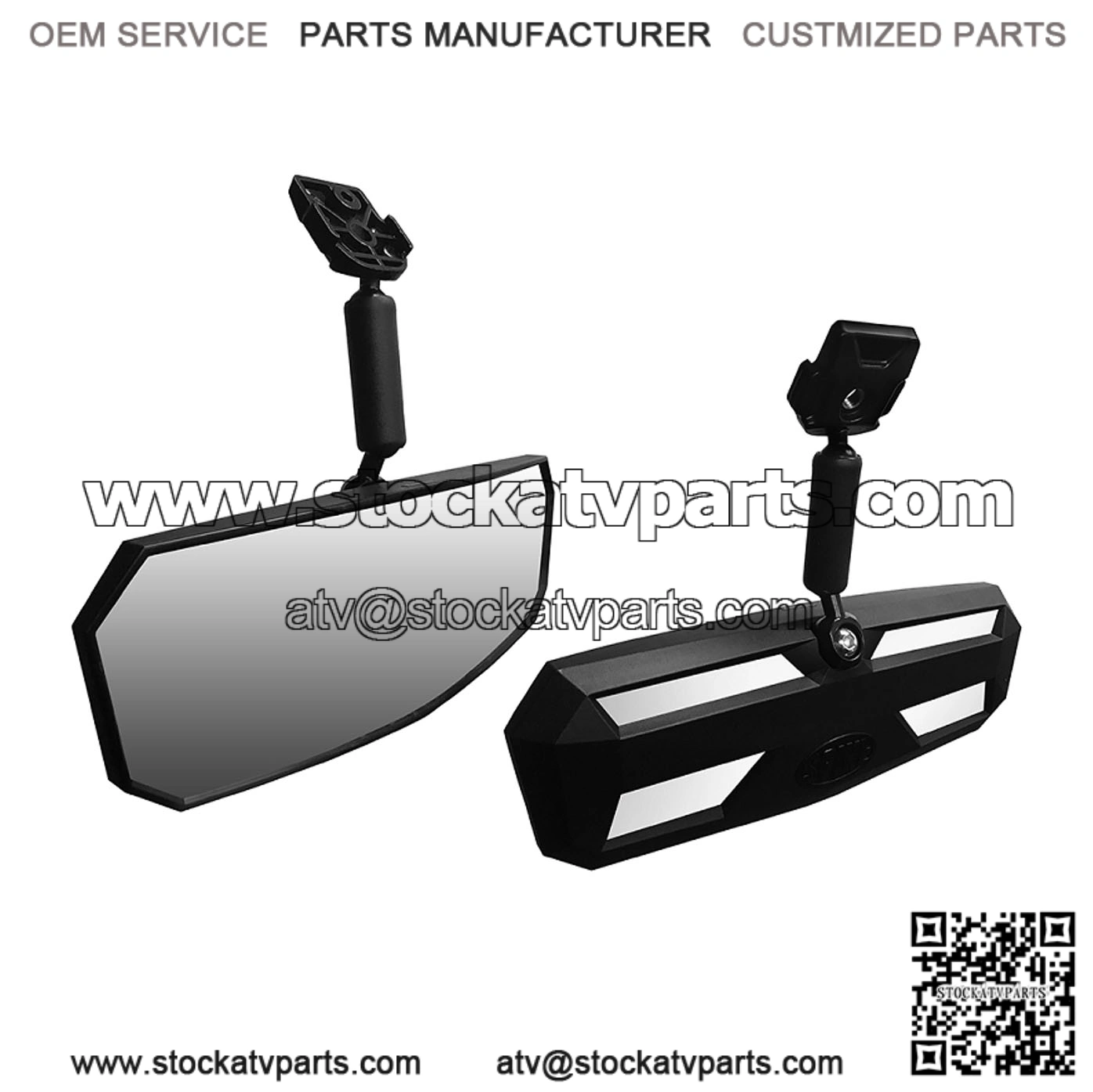 1.5?C1.625-Inch Rearview Mirror Cross Bar Compatible with Honda Pioneer/Talon