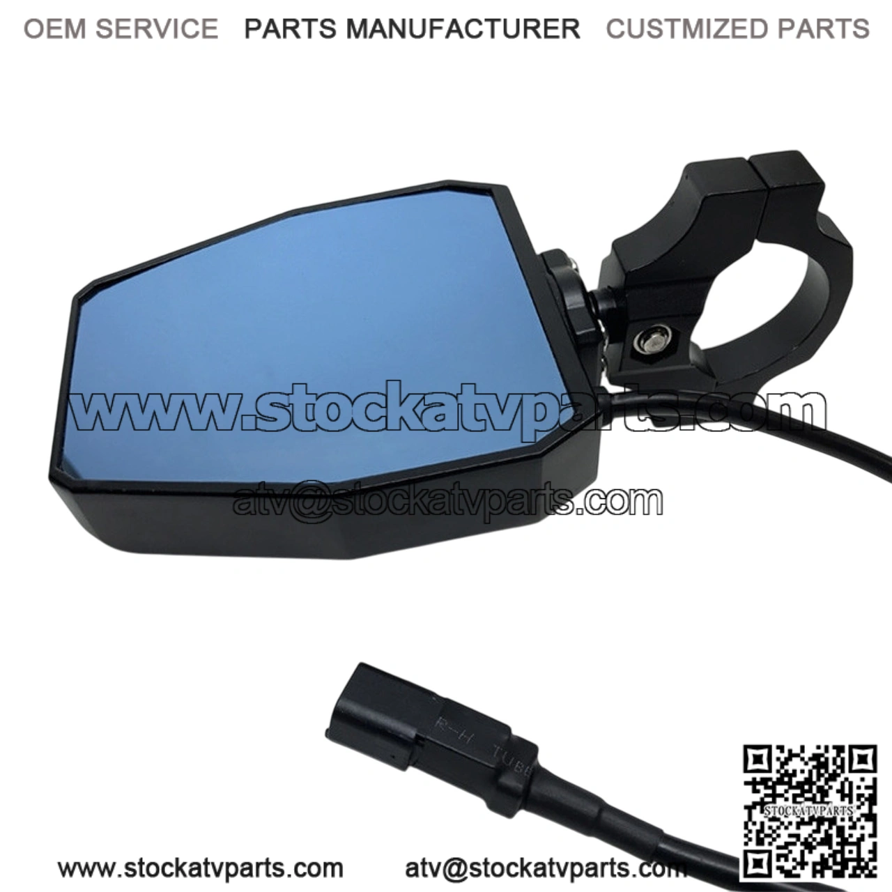 UTV LED Side Mirrors for Can-Am Commander / Maverick / Defender - Image 2