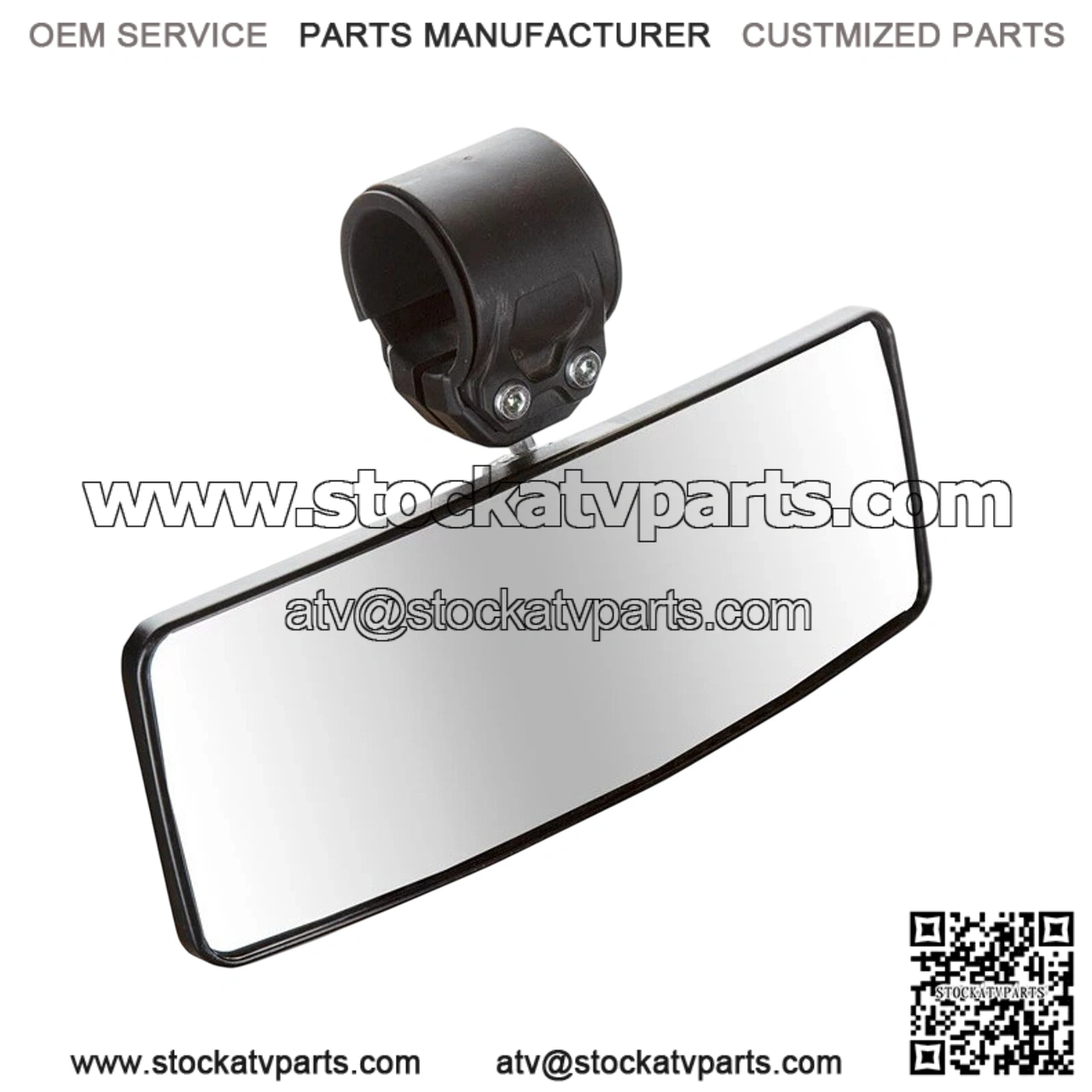 Rearview Mirror for Round Tube on Kawasaki Mule / Ridge / Teryx / KRX