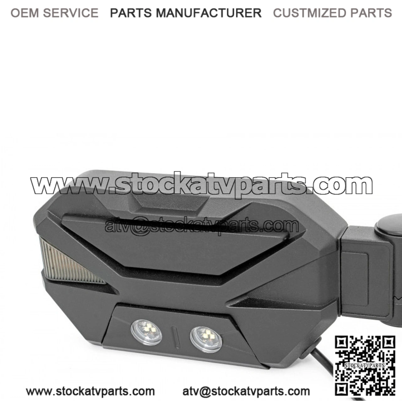 UTV Aluminum Side Mirrors with Turn Signal for Kawasaki Mule / Teryx