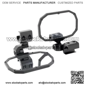 Aluminum Side Mirrors for Polaris Ranger UTVs