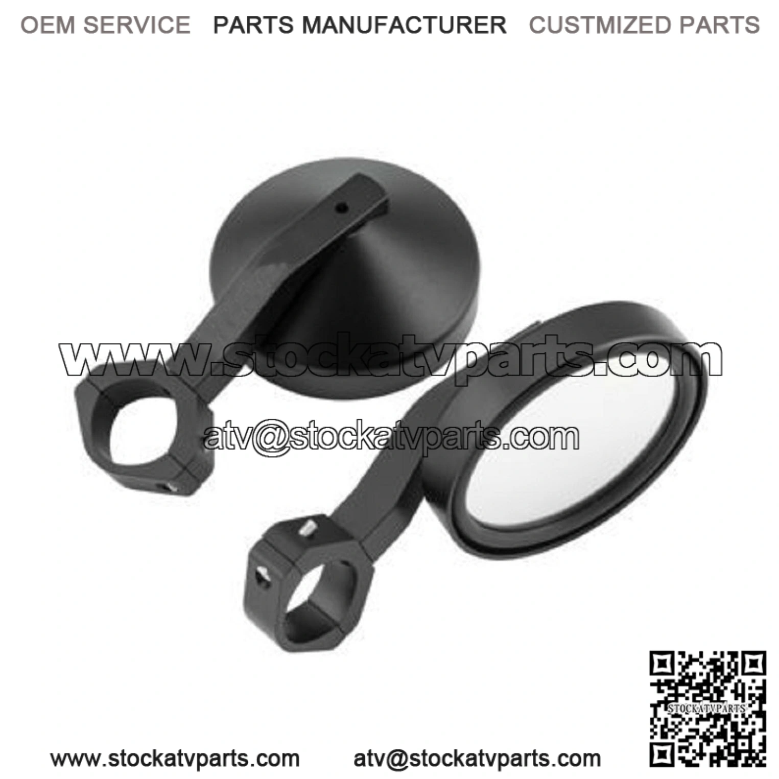 SuperSport Side View Mirrors for Pioneer and Talon