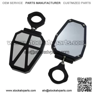 Billet Side Mirrors for Honda Pioneer and Talon