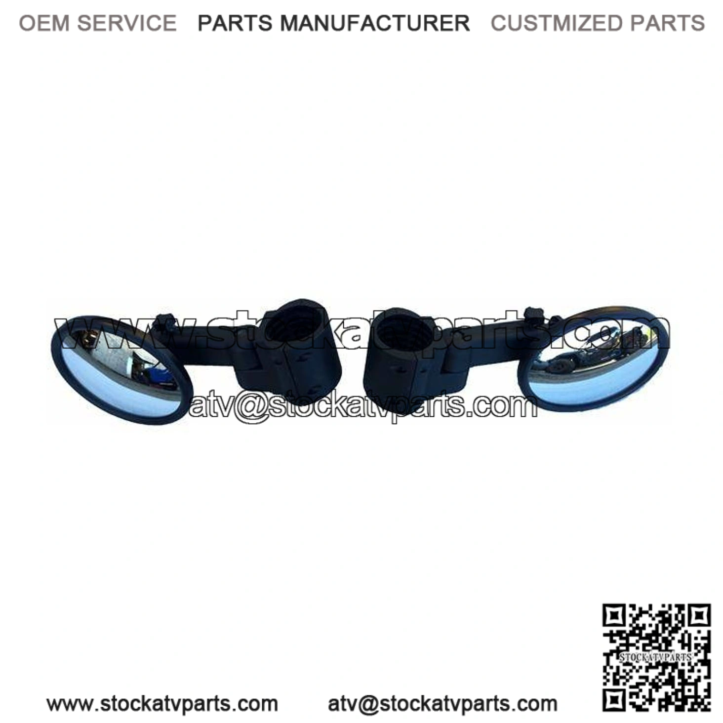 Mirror Pair - 5-1/2" Round Convex for Pioneer/Talon