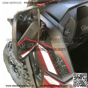 Folding Side Mirrors for Wolverine X2 and X4
