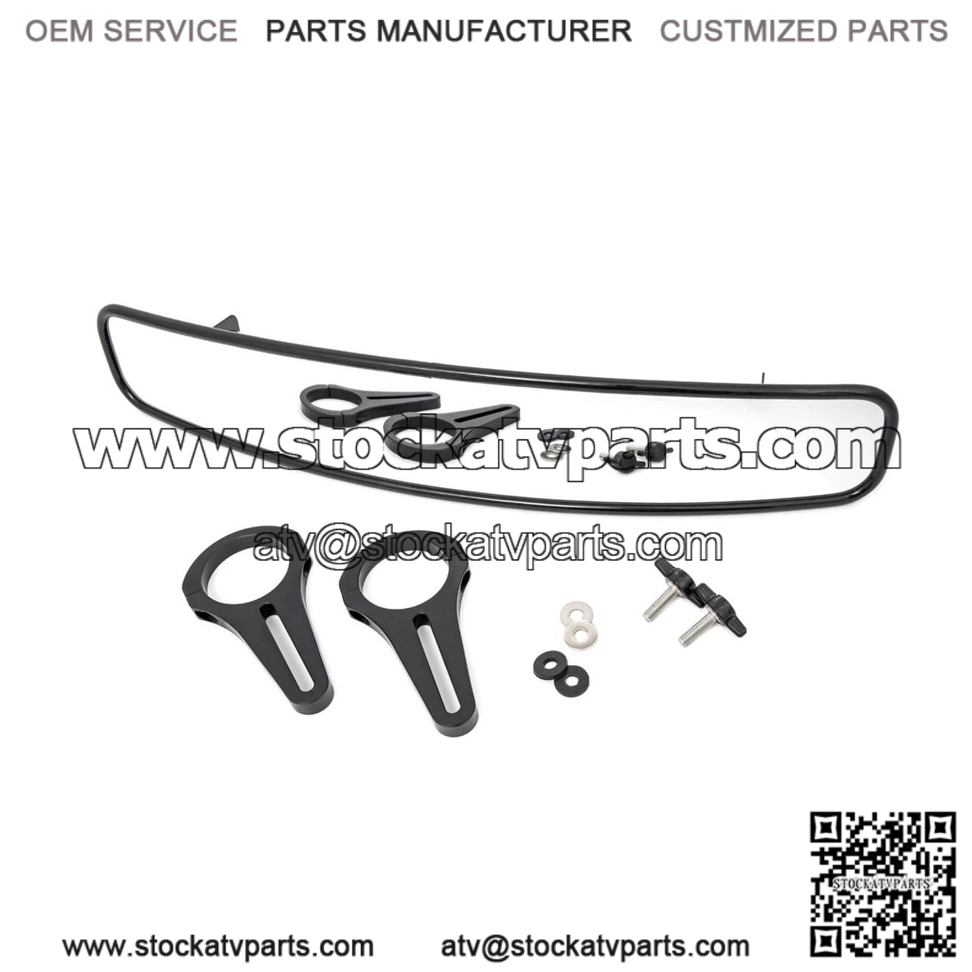 Ultra-Wide Rear View Mirror for Commander and Maverick Models