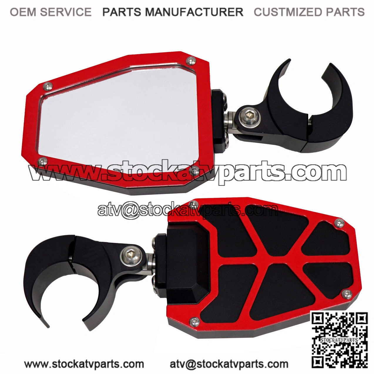 Side Mirrors Compatible with Polaris RZR