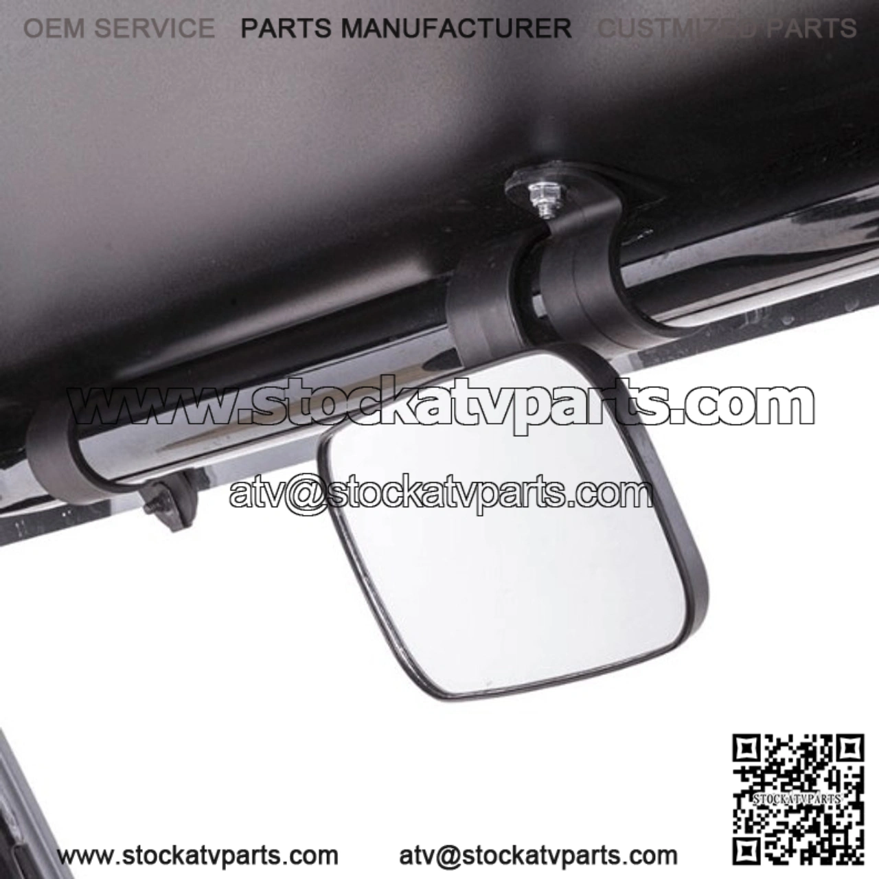 Rear View Mirror for 2 Inch Bar on Can-Am Commander/Maverick