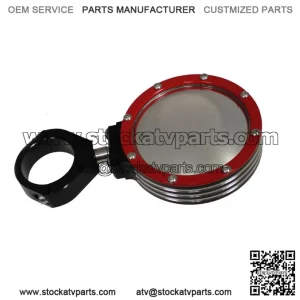 Side Mirrors Round with Bezel for Polaris RZR