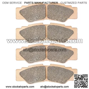 Sintered Rear Brake Pads for Yamaha Wolverine YXE10 Rmax 2 XTR (2023-2024)